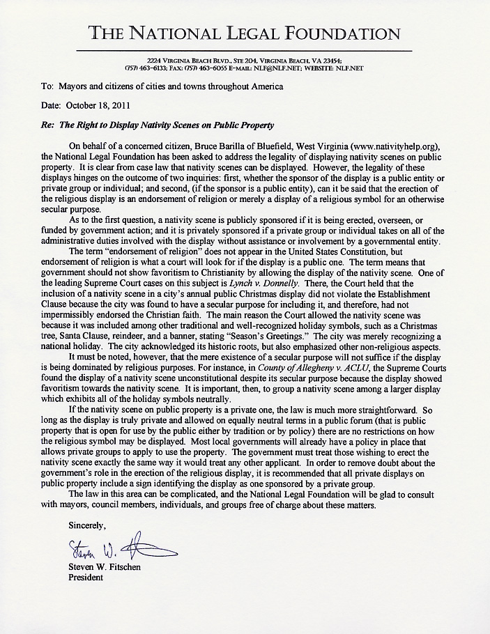 NLFNativityletter2011