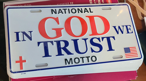 National Motto tag