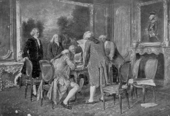 SigningPreliminaryTreatyOfParis1782