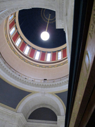 WV Rotunda view to dome 2021